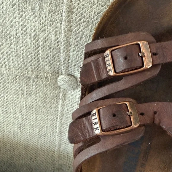 Birkenstock Women's Granada Soft Footbed Tobacco Oiled Leather Brown Sandals 6US - Picture 10 of 16